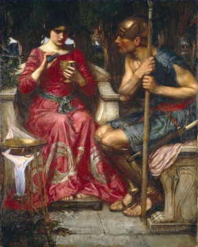  griega Pintura - Jason y Medea FR Mujer griega John William Waterhouse